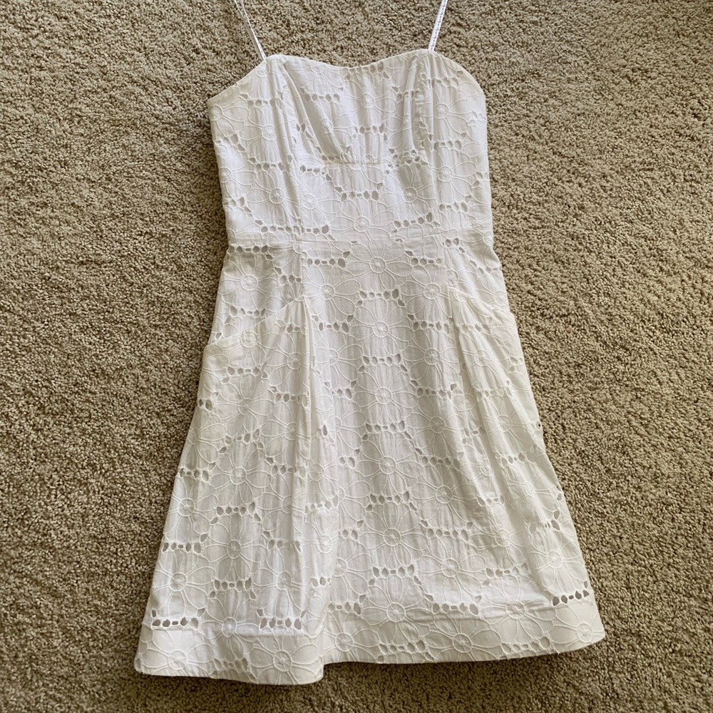 White Lace Lilly Pulitzer Dress
